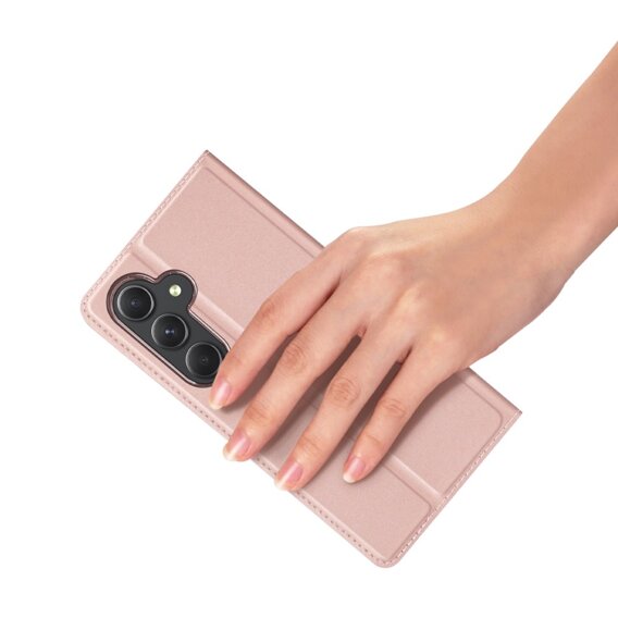 Dux Ducis Θήκη για Samsung Galaxy A55 5G, Skinpro, ροζ rose gold