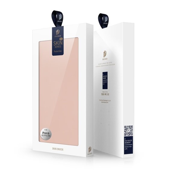 Dux Ducis Θήκη για Xiaomi Poco X5 Pro 5G, Skinpro, ροζ rose gold