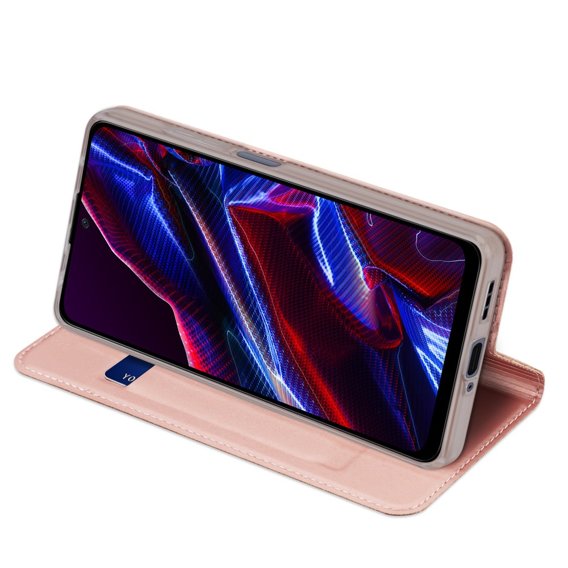 Dux Ducis Θήκη για Xiaomi Redmi Note 12 5G / POCO X5 5G, Skinpro, ροζ rose gold