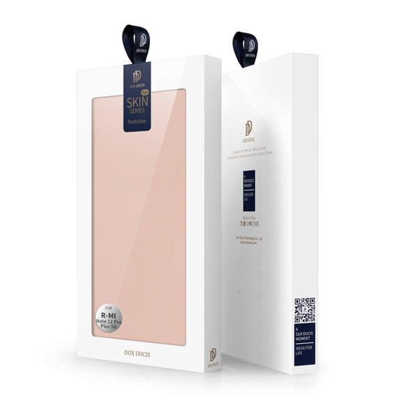 Dux Ducis Θήκη για Xiaomi Redmi Note 12 Pro+ 5G, Skinpro, ροζ rose gold