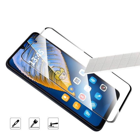 ENKAY Tempered Glass για Xiaomi Redmi 14C, μαύρη