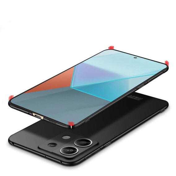 MOFI Slim Θήκη για Xiaomi Redmi Note 13 5G, μαύρη