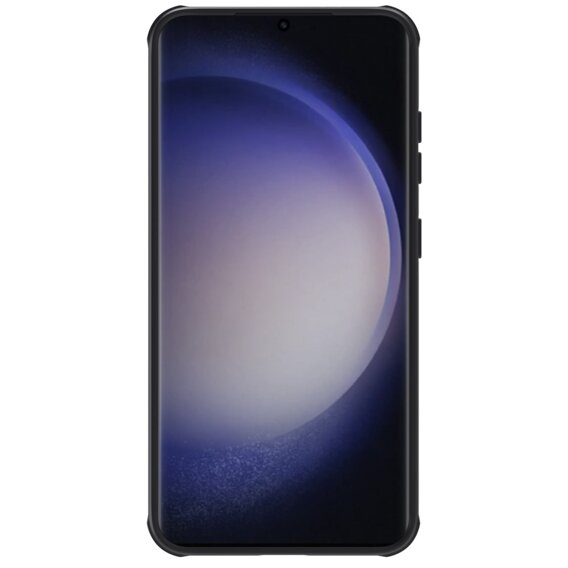 NILLKIN Θήκη για Samsung Galaxy S24, θήκη σιλικόνης CamShield για MagSafe, μαύρη