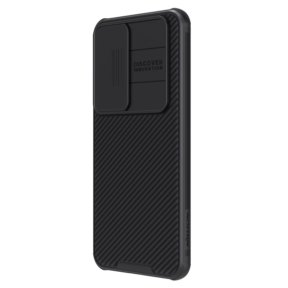 NILLKIN Θήκη για Samsung Galaxy S24, θήκη σιλικόνης CamShield για MagSafe, μαύρη