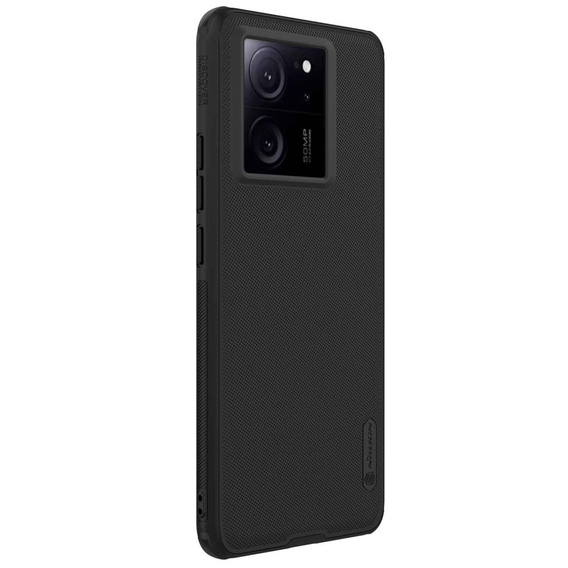 NILLKIN θήκη για Xiaomi 13T / 13T Pro, θήκη Super Frosted Shield, μαύρη