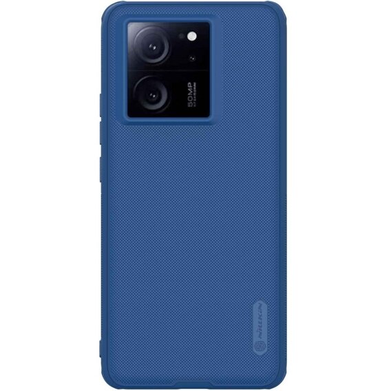 NILLKIN θήκη για Xiaomi 13T / 13T Pro, θήκη Super Frosted Shield, μπλε