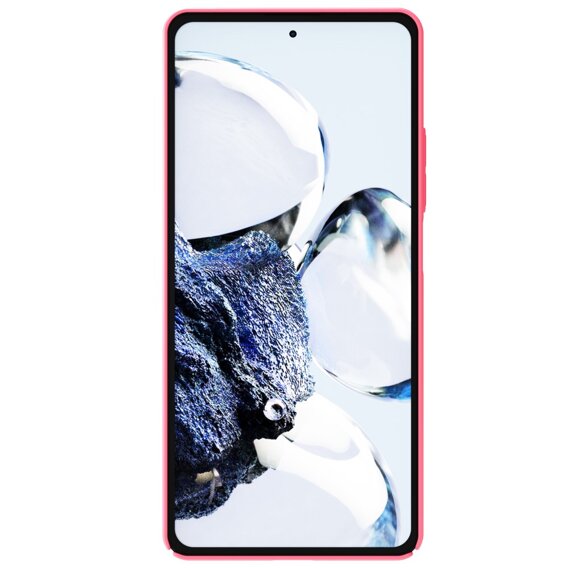 NILLKIN θήκη για Xiaomi Redmi Note 13 5G, θήκη Super Frosted Shield, κόκκινη