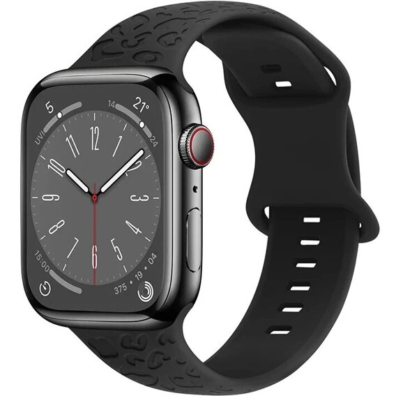 Pasek Silikonowy Waves do Apple Watch 1/2/3/4/5/6/7/8/SE 38/40/41/mm, Turkusowy