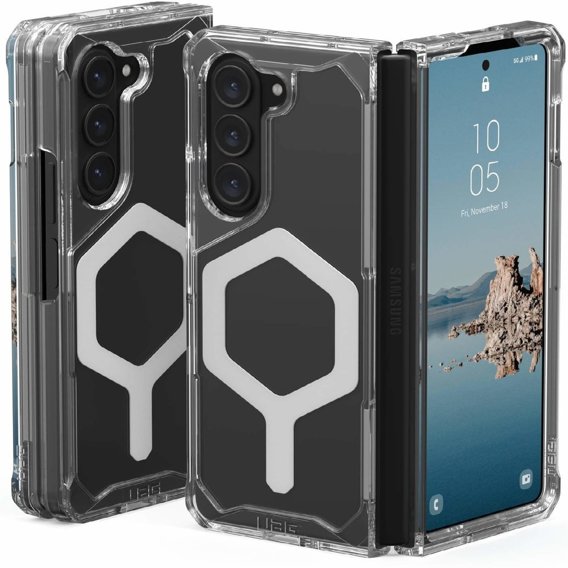 Urban Armor Gear Θήκη για Galaxy Z Fold 5 5G, Plyo MagSafe, διαφανής