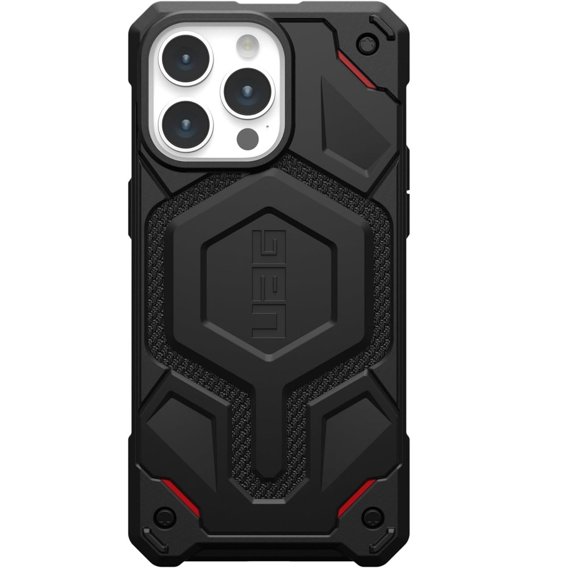 Urban Armor Gear Θήκη για iPhone 15 Pro Max, Monarch Pro Kevlar MagSafe, μαύρη