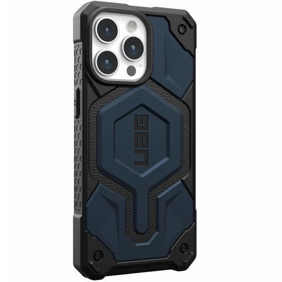 Urban Armor Gear Θήκη για iPhone 15 Pro Max, Monarch Pro MagSafe, σκούρο μπλε