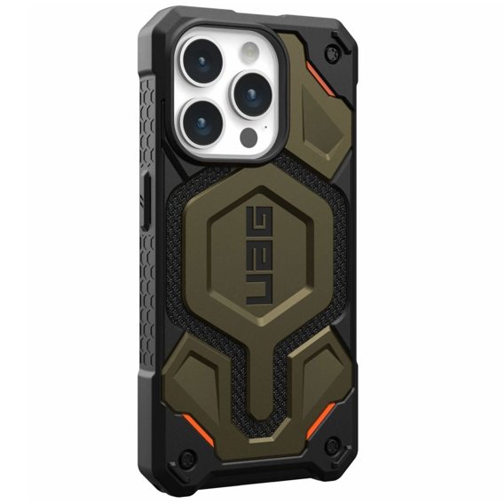 Urban Armor Gear Θήκη για iPhone 15 Pro, Monarch Pro Kevlar MagSafe, πράσινη