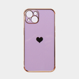 Θήκη για Apple iPhone 13, Electro heart, μωβ