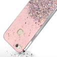 Θήκη για Huawei P10 Lite, Glittery, ροζ