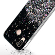 Θήκη για Huawei P20 Lite, Glittery, μαύρη