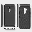 Θήκη για LG G7 ThinQ / G7 Fit, Carbon, μαύρη