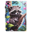 Θήκη για Lenovo Tab M10 10.1 Gen 3, με πτερύγιο, raccoon