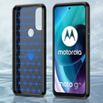 Θήκη για Motorola Moto G71 5G, Carbon, μαύρη