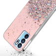 Θήκη για OPPO Reno6 5G, Glittery, ροζ