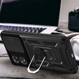 Θήκη για Oppo A98 5G, CamShield Slide, μαύρο