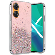 Θήκη για Oppo Reno8 T, Glittery, ροζ