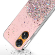 Θήκη για Oppo Reno8 T, Glittery, ροζ