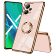 Θήκη για POCO X5 Pro 5G, Electro Ring, ροζ rose gold