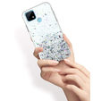 Θήκη για Realme C21, Glittery, διαφανής