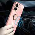 Θήκη για Realme C55, Electro Ring, ροζ rose gold