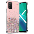 Θήκη για Samsung Galaxy A03s, Glittery, ροζ