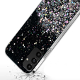 Θήκη για Samsung Galaxy A04S / A13 5G, Glittery, μαύρη