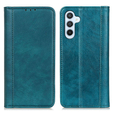 Θήκη για Samsung Galaxy A35 5G, Wallet Litchi Leather, πράσινη