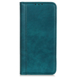 Θήκη για Samsung Galaxy M13 4G, Wallet Litchi Leather, πράσινη