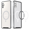 Θήκη για Samsung Galaxy Note 10+ Plus, CamShield MagSafe, διαφανές / ασημί