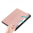 Θήκη για Samsung Galaxy Tab S9, Smartcase με χώρο για γραφίδα, ροζ rose gold