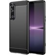 Θήκη για Sony Xperia 1 V, Carbon, μαύρη