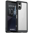 Θήκη για Sony Xperia 10 VI, Fusion Hybrid, διαφανής / μαύρη