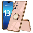 Θήκη για Xiaomi 13 Lite, Electro Ring, ροζ rose gold