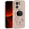 Θήκη για Xiaomi 13T / 13T Pro, Astronaut, ροζ rose gold