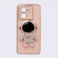 Θήκη για Xiaomi 13T / 13T Pro, Astronaut, ροζ rose gold