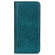 Θήκη για Xiaomi 13T / 13T Pro, Wallet Litchi Leather, πράσινη