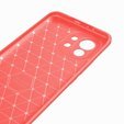 Θήκη για Xiaomi Mi 11, Carbon, κόκκινη