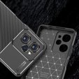 Θήκη για Xiaomi Poco X5 Pro 5G, Carbon Gel, μαύρη