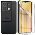 Θήκη για Xiaomi Redmi Note 13 5G, θωρακισμένη Nillkin, CamShield Pro, μαύρη