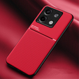 Θήκη για Xiaomi Redmi Note 13 5G, με μαγνητική λαβή, κόκκινη