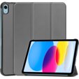 Θήκη για iPad 10.9 2022 10 Gen, Smartcase με χώρο για γραφίδα, γκρι