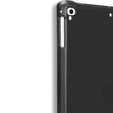 Θήκη για iPad 9.7 2018 / 2017/ Air / Air 2, Smartcase με χώρο για γραφίδα, μαύρη