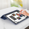 Θήκη για iPad pro 12.9 2020/2021/2022, Smartcase με χώρο για γραφίδα, μπλε