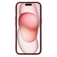 Θήκη για iPhone 15, Silicone Lite, κόκκινη