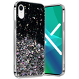 Θήκη για iPhone XR, Glittery, μαύρη